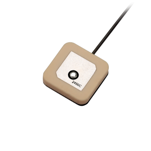 WPC.25A  25*25*4mm 2.4GHz Patch Antenna with 150mm Ø1.37 cable and connector, I-PEX MHF® I (U.FL comp)