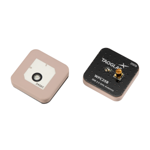25*25*5.3mm WPC.25B.35 2.4GHz Ceramic Patch Antenna with on-board MMCX(F)