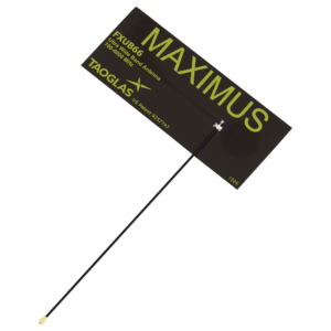 Maximus FXUB66 5G/4G Wideband 600-6000MHz Flexible Antenna, 150mm Ø1.37, I-PEX MHF® (U.FL)