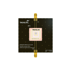 Evaluation Board for SDDCP.5900.25.10.A.08 – SDARS and C-V2X Stacked Patch Antenna