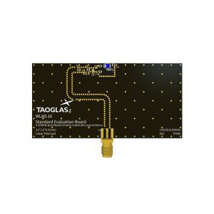 Evaluation Board for WLA.10 Wi-Fi® Dual Band 2.4GHz/5.8GHz 3.2*1.6*0.5mm Ceramic Loop Antenna