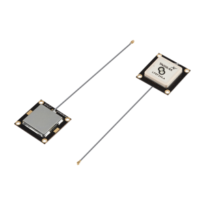 ALPDF254 Levity Series Active L-Band Only Patch Antenna with 100mm 1.37mm cable and I-PEX MHFI U.FL