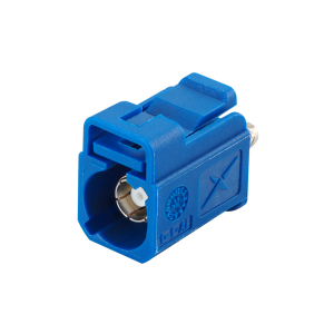 FAKRA GEN 2 Code C Blue Female Jack for RG-174/RG-316
