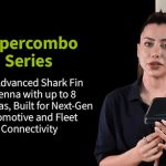 Supercombo Series | Rugged 8-in-1 Shark Fin Antenna for Fleet & Automotive Connectivity