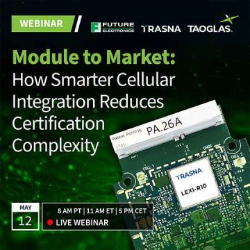 From Market to Module - Generic Image for a Taoglas Webinar